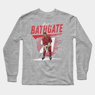 Andy Bathgate Detroit Comet Long Sleeve T-Shirt